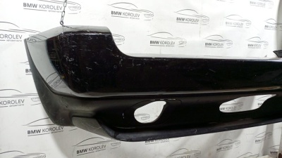 Бампер задний (черный)  X5E53 51127027046