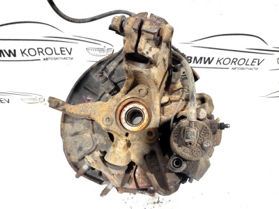 Кулак поворотный левый (в сборе) VW Golf VI (2008-2013)  1K0407255T