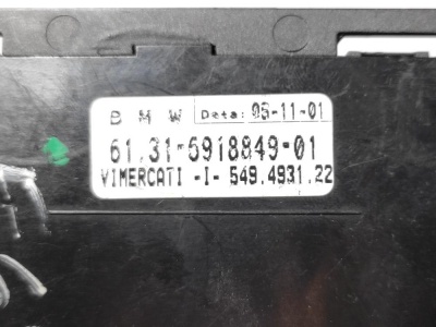 Выключатель освещения BMW 7 E65 E65  61316918849