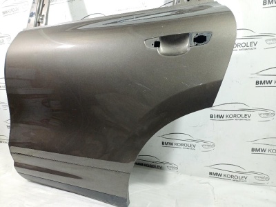 Дверь задняя левая PORSCHE CAYENNE 958  95853301100GRV