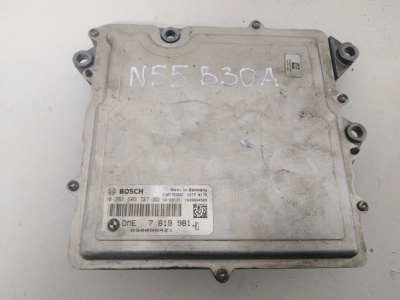 Блок управления ДВС X5 E70 LCI N55  12147619981