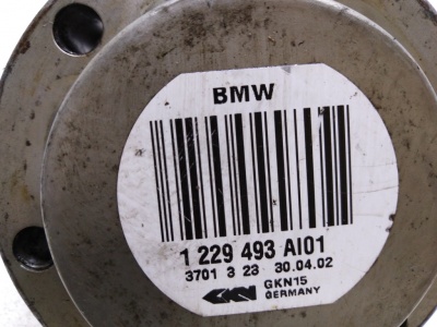 Привод задний левый BMW 3 E46 33211229493