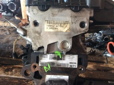 Двигатель M47D20 204D4 E46  11002247513