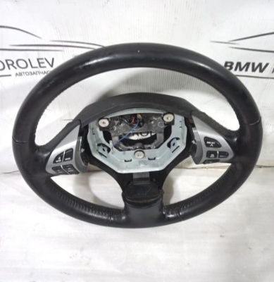 Рулевое колесо для AIR BAG (без AIR BAG) Grand Vitara 2005-2015 (КОЖА МУЛЬТИРУЛЬ 4811066J80BWJ) Grand Vitara 4811066J80BWJ