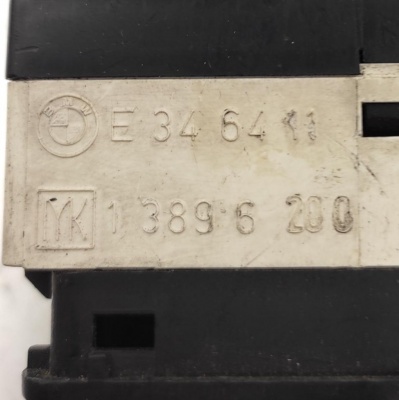 Панель управления кондиционера E34 E34 64111389620