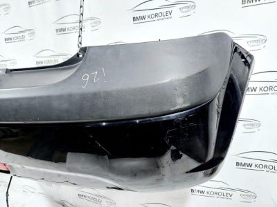 Бампер задний Hyundai Getz рест черный  Getz 866111C310