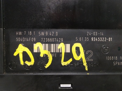 Блок JBE3 F10 61359345322