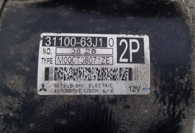  Стартер M16A 2008Г SX4 3110063J10
