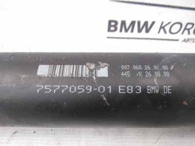 Кардан задний N47 рест.  X3E83 26107577059