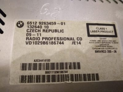 Радиоприемник E90 65129263459