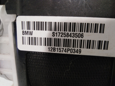 Плечевой ремень передний левый X3 F25  72117367249