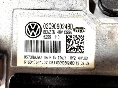 Блок управления ДВС (1.4 CGG МКПП) Golf Plus (2005-2014)  03C906024BD