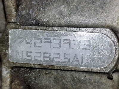 Двигатель N52B25AF (N52)  E60 11000415026