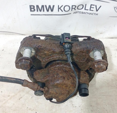 Суппорт тормозной передний правый Touareg 2002-2010 ОДНОПОРШНЕВОЙ   7L6615124F  7L6615124F