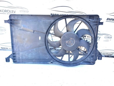 Вентилятор радиатора Mazda 3 (BK) 2002-2009 (В СБОРЕ С БЛОКОМ УПРАВЛЕНИЯ Z60215025) Mazda 3 Z60215025B