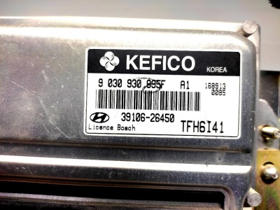 Блок управления ДВС G4EE  Getz 3910626450