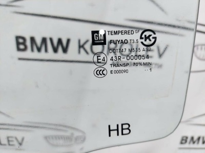 Стекло двери задней левой Cruze 2009-2016 ХЕТЧБЭК    96846025