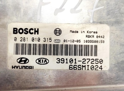 Блок управления ДВС D4EA  Santa Fe 3910127250