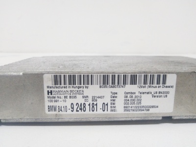ЭБУ Combox Telematik  X5E70rest 84109248181
