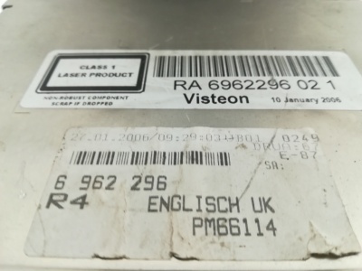 Магнитола BMW Business CD E90  65126962296